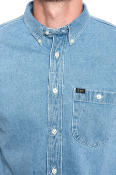LEE RIVETED SHIRT MĘSKA KOSZULA JEANSOWA FADED BLUE L66IEOOF 112116425