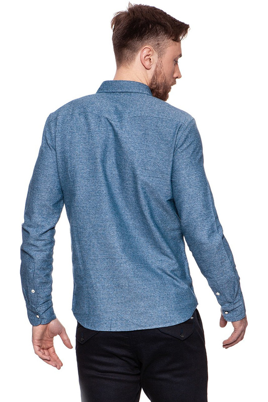 LEE WESTERN SHIRT MEDIEVAL BLUE L643CV13