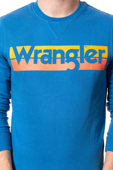 WRANGLER LOGO CREW DEEP WATER W6532HYDF 112130519