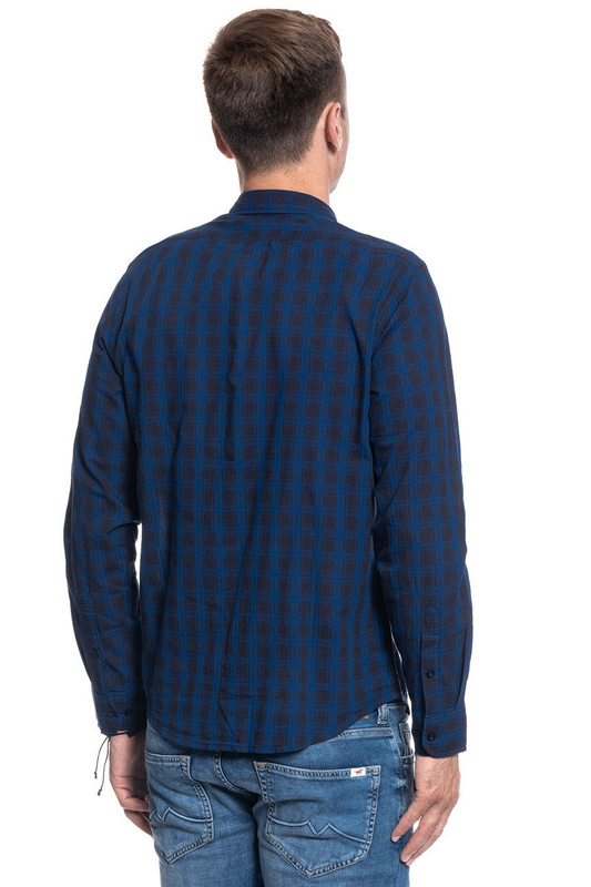 KOSZULA MĘSKA LEE BUTTON DOWN NIGHT SKY L880YWSJ 112123497