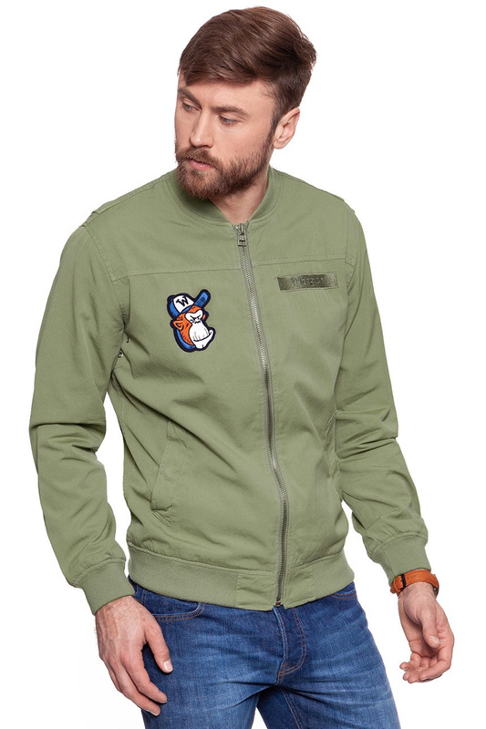 KURTKA WRANGLER JOHNY OLIVINE W4713VEFR 112128996