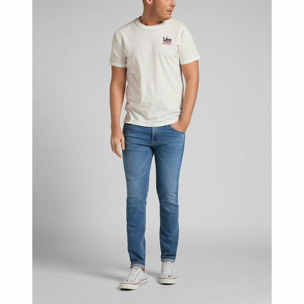 LEE SMALL TRIANGLE TEE MĘSKA KOSZULKA T-SHIRT OFF WHITE L63VFQMK 112140474