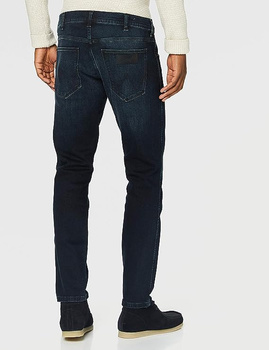 WRANGLER LARSTON MĘSKIE SPODNIE JEANSOWE JEANSY SMOKEY NIGHT W18SLR404 112127542