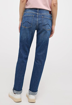 Damskie Spodnie jeansowe Mustang Style Crosby Relaxed Slim Denim Blue 1014314 5000 682
