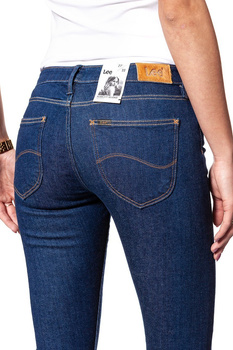 LEE SCARLETT SELVAGE STRETCH DAMSKIE SPODNIE JEANSOWE L31RBD36 112107236