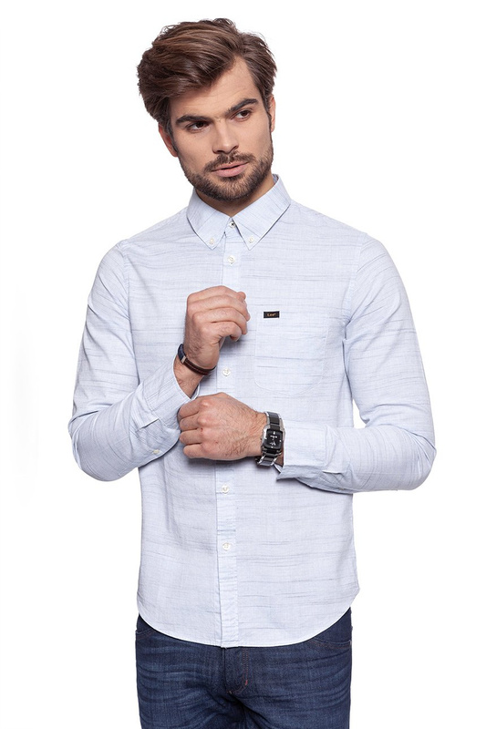 LEE LEE BUTTON DOWN HALOGEN BLUE L880RGSA