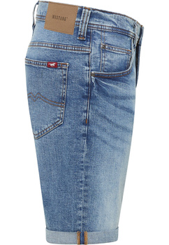 MĘSKIE SZORTY MUSTANG Chicago Shorts Z Denim Blue 1015690 5000 202