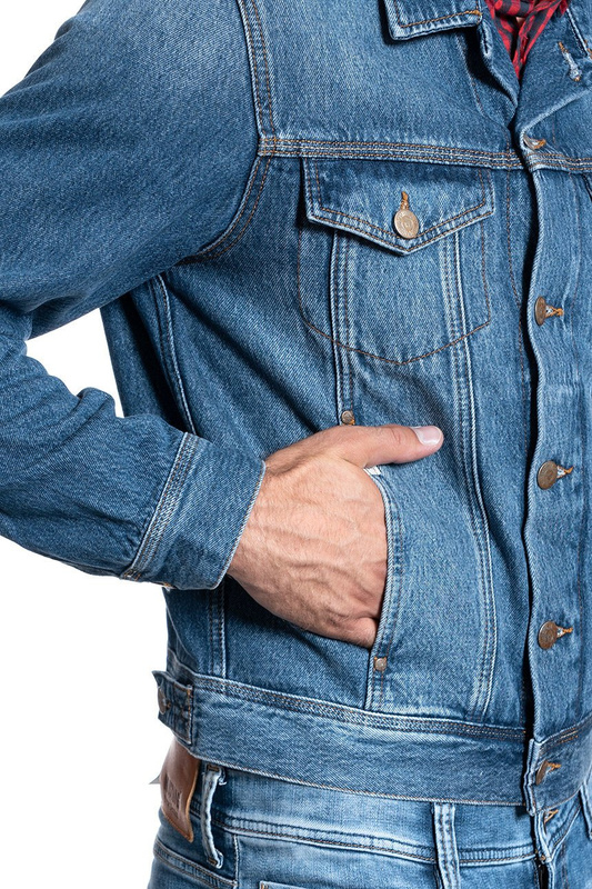 MĘSKA KURTKA JEANSOWA MUSTANG DUDES ICONIC JACKET 1010885 5000 313