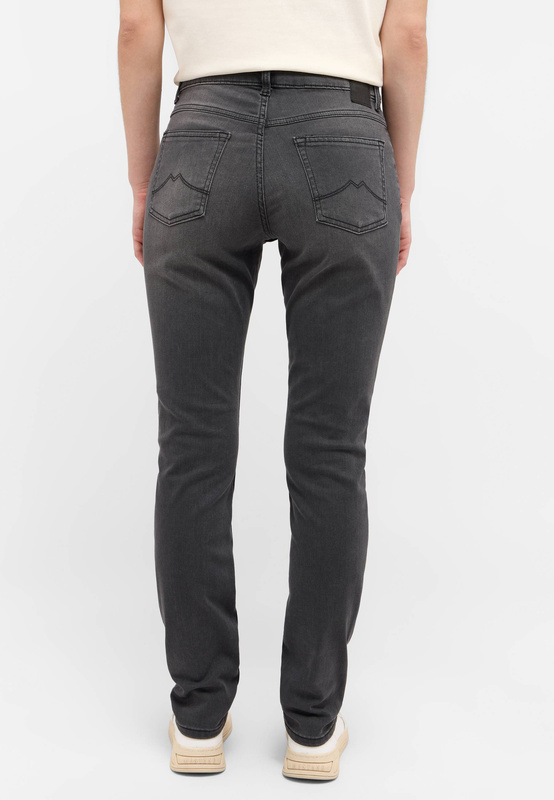 Damskie Spodnie Jeansowe Mustang Style Rebecca Slim Denim Black 1016089 4000 882