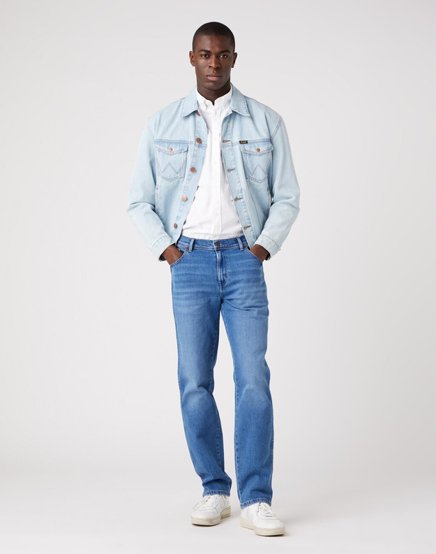 WRANGLER TEXAS MĘSKIE SPODNIE JEANSOWE NEW FAVORITE W121JX21Y 112322664