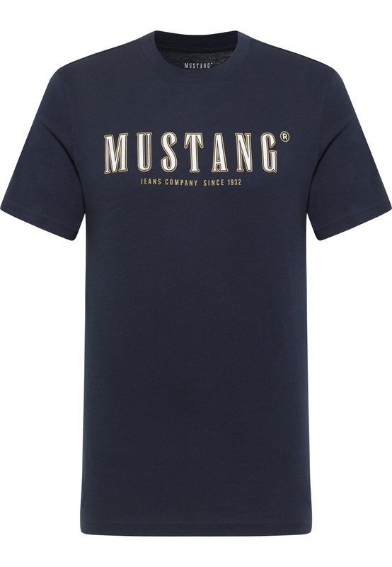Męski T-Shirt Mustang Style Austin Dark Sapphire 1016281 4136