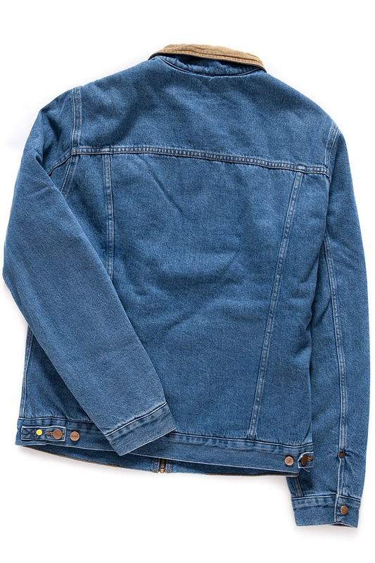 WRANGLER HAWKINS JACKET MID STONE W448BG22U