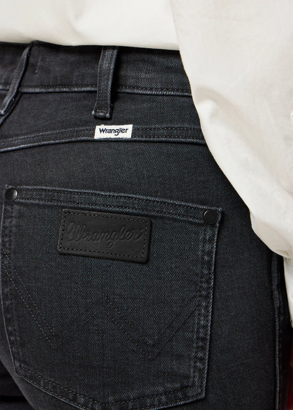 DAMSKIE SPODNIE WRANGLER PIPER SMOKEY 112356403