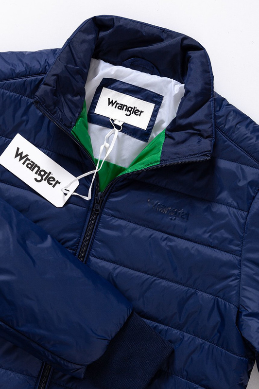 KURTKA ZIMOWA WRANGLER PETE THE PUFFER PEACOAT BLUE W4705X449 112128987