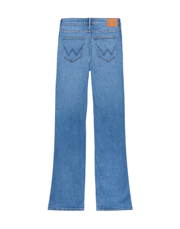 DAMSKIE SPODNIE WRANGLER BOOTCUT RAVEN 112334275