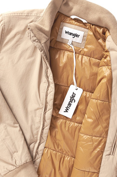 KURTKA WRANGLER CLASSIC BOMBER CLAY BEIGE W4732XIWM 112129031