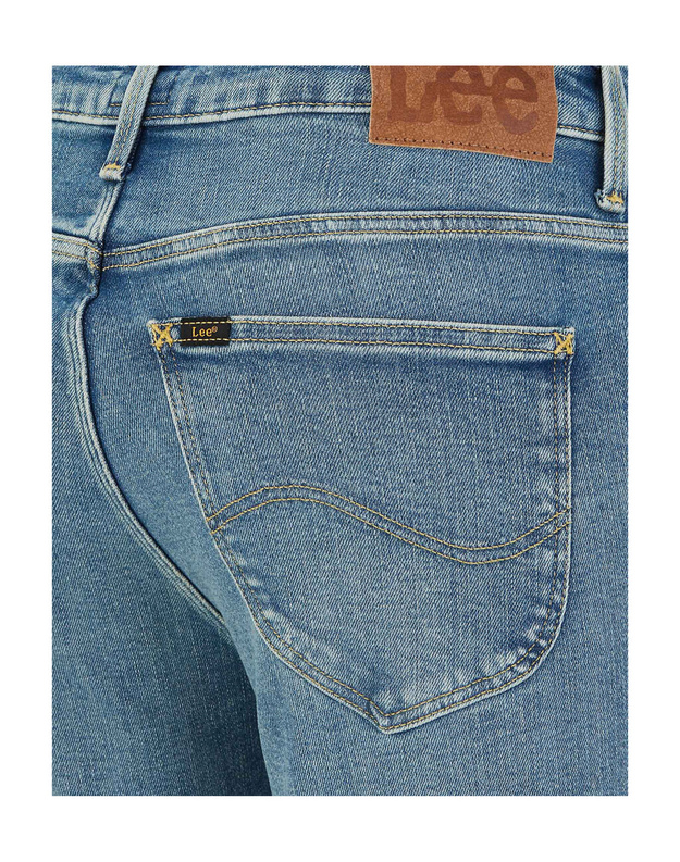 LEE DAMSKIE SPODNIE JEANSOWE JEANSY SCARLETT HIGH ZIP BRIGHT STORMS L31BGUD40