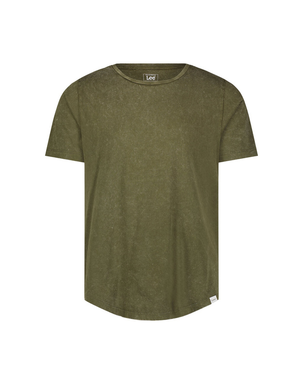 LEE MĘSKA KOSZULKA SHAPED TEE OLIVE NIGHT 112355562 L62J016192