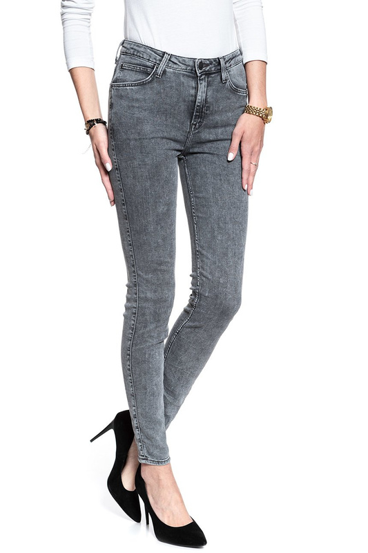 SPODNIE DAMSKIE LEE SCARLETT HIGH JAGGER BLACK L626YELT