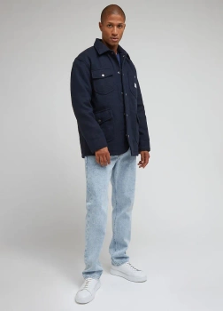 LEE MĘSKA KURTKA WEŁNIANA LEE WOOL JACKET SKY CAPTAIN 112342487