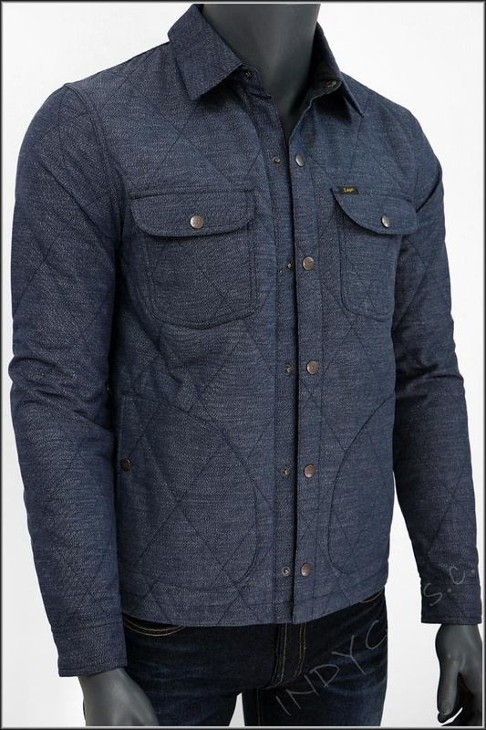 LEE QUILTED OVERSHIRT NAVY L66REN35      $    