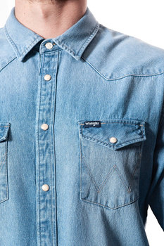WRANGLER WESTERN DENIM SHIRT LIGHT USED W5973LWZ6 112129838