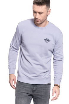 BLUZA MĘSKA LEE SEASONAL LOGO SWS LAVENDER DUSK REGULAR FIT L81ASPOA 112121667