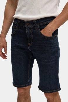 Męskie Szorty Mustang Style Chicago Shorts Z Denim Blue 1016349 5000 802