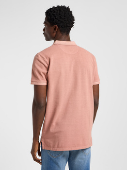LEE MĘSKA KOSZULKA POLO LEE GARMENT DYE POLO SEPIA 112363861