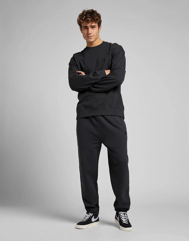MĘSKIE DRESY LEE SWEAT PANT WASHED BLACK L74JPTON 112144533
