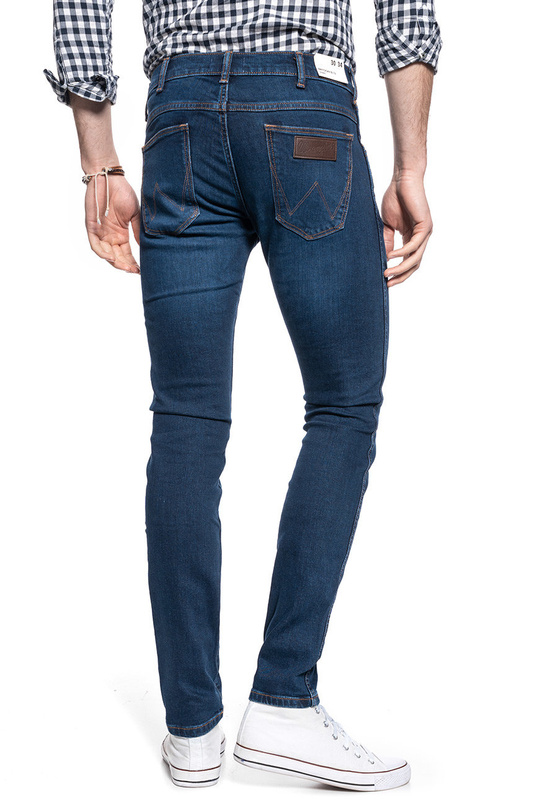 WRANGLER BRYSON MĘSKIE SPODNIE JEANSOWE STATIC BLUE W14XLQ25J 112141173