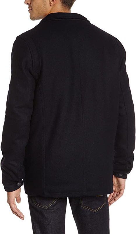 WRANGLER JACKET MĘSKI PŁASZCZ 3W1 OCIEPLANA KAMIZELKA NAVY W4563WA35