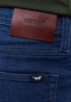 Męskie Spodnie jeansowe Mustang Style Washington Straight Denim Blue 1017233 5000 883