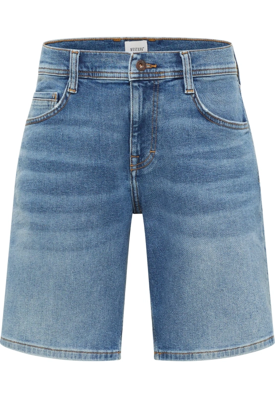 Męskie szorty Mustang Style Denver Shorts Denim Blue 1016454 5000 584
