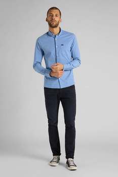 LEE SLIM BUTTON DOWN MĘSKA KOSZULA STERLING BLUE L66XRTNZ 112116820