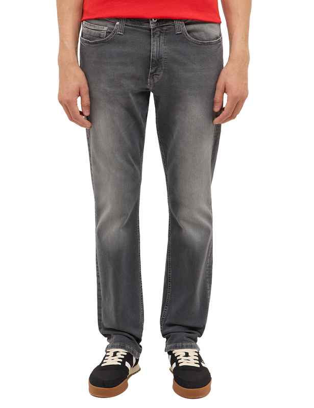 Męskie Spodnie Jeansowe Mustang Style Vegas Slim Denim Black 1016794 4000 313