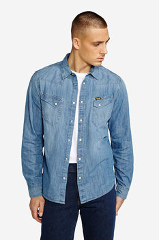 WRANGLER WESTERN DENIM SHIRT MĘSKA KOSZULA JEANSOWA INDIGO W5974O7UE 112129867