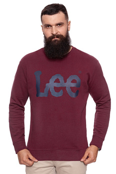 LEE LOGO SWEATSHIRT TAWNY PORT L82UUBDE 112145610