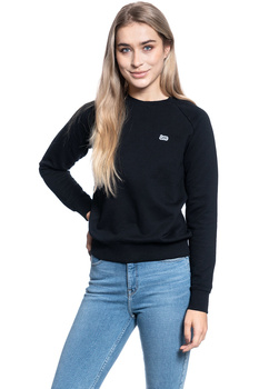DAMSKA BLUZA BEZ KAPTURA LEE PLAIN CREW NECK SWS BLACK L53RTX01 112112480
