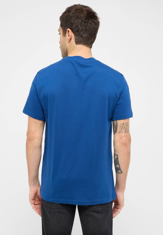 Męski T-Shirt Mustang Style Austin Navy Peony 1016274 5445