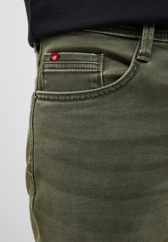 Męskie Spodnie jeansowe Mustang Style Oregon Slim K Ivy Green 1016807 6421