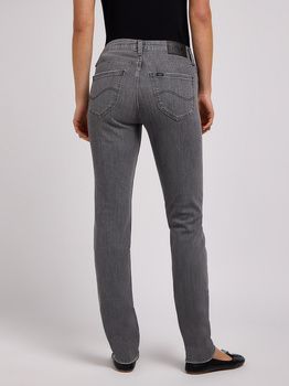 LEE DAMSKIE SPODNIE JEANSOWE LEE ELLY ASH STONE 112349598