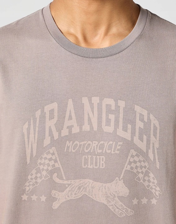MESKA KOSZULKA WRANGLER GRAPHIC TEE IRON 112357309