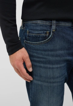 Męskie Spodnie jeansowe Mustang Style Denver Straight Denim Blue 1016817 5000 873