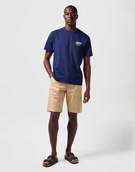 WRANGLER MĘSKA KOSZULKA WRANGLER SMALL GRAPHIC TEE NAVY 112362894