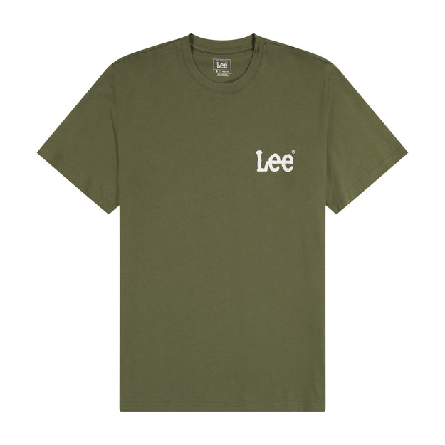 MESKA KOSZULKA LEE MEDIUM WOBBLY LEE TEE OLIVE GROVE 112364537