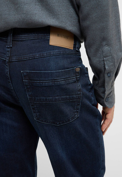Męskie Spodnie jeansowe Mustang Style Washington Straight Denim Blue 1016983 5000 801