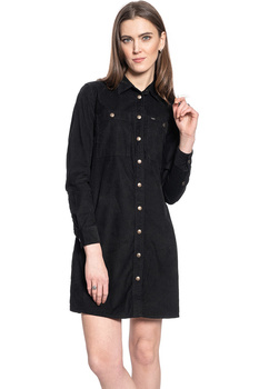 LEE WORKSHIRT DRESS DAMSKA SUKIENKA BLACK L50SMR01 112111405