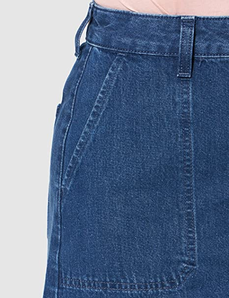 LEE MILITARY SKIRT DAMSKA SPÓDNICA JEANSOWA L38KKEGT 112108241