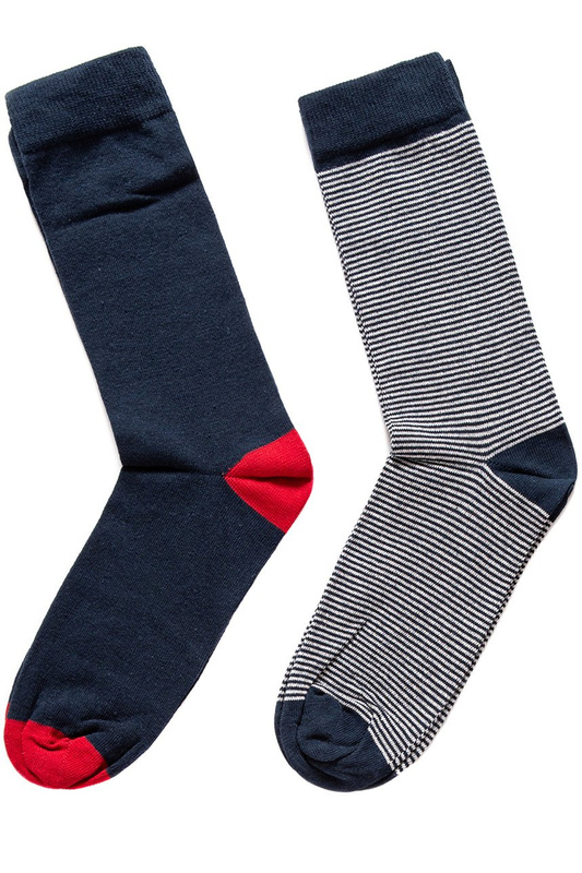 WRANGLER 2PACK STRIPES & PLAI NAVY W0Z12UR35